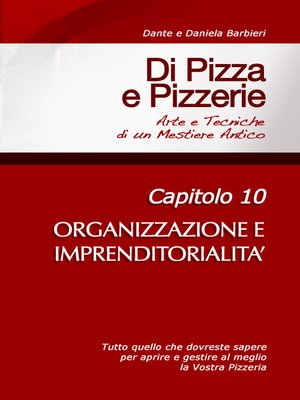 cover image of Di Pizza e Pizzerie, Capitolo 10